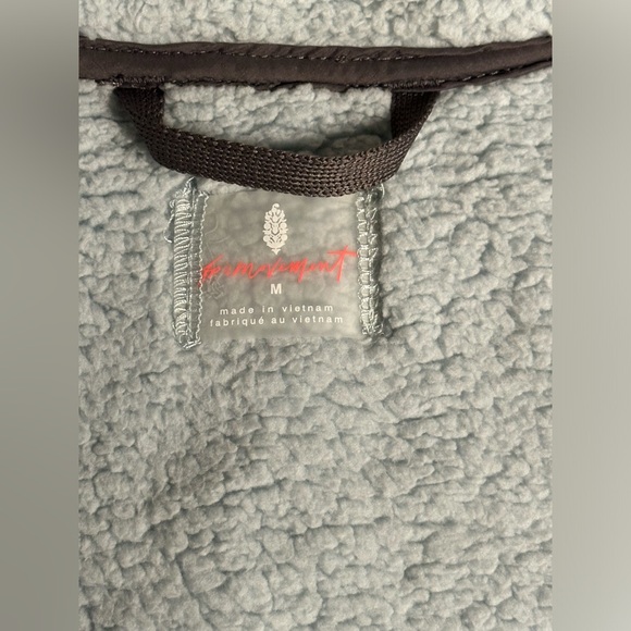 NWT Free People FP Movement Courtside Fleece Ice Flow Medium - Picture 9 of 13
